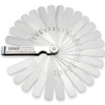 Alat Ukur 26PCS Inch Feeler Gauge Rounded Tips L 90 W 12.7 TOPTUL ICBA1026-0