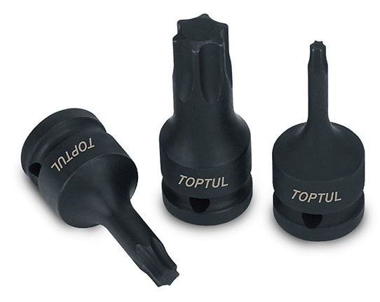 Kunci Sock Star Bit Impact Sockets 3/8" T30 Toptul KADA1230-0
