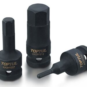 Kunci Sock 1/2" DR Hex Bit Impact Sockets 5mm Toptul KADH1605-0