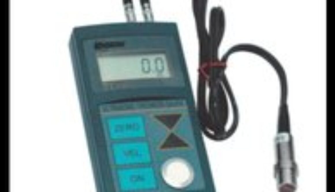 Digital Ultrasonic Thickness Gauge 1.2 ~ 225mm / 0.1 Resolution Krisbow KW0600214