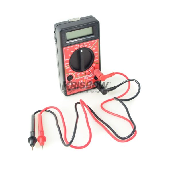 Multimeter Digital Dengan Senter KRISBOW KW0600267-24011