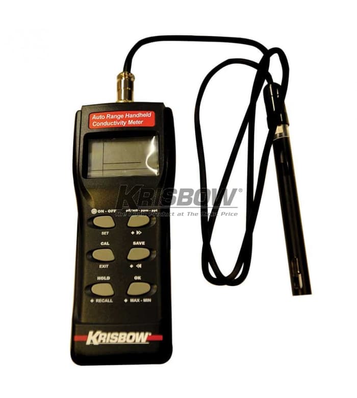 Prof Conductivity Meter 199.9MS KRISBOW KW0600751 -Incl PPN--0