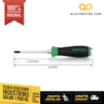 Obeng Go-Thru Phillips Screwdrivers PH3 Toptul FBGB0315-0