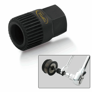 Socket 17mm V Belt Pulley Remover Toptul JDBD3317-0