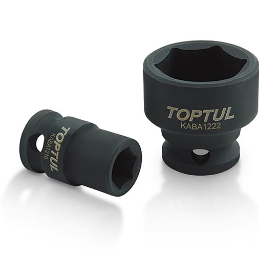 Kunci Sock 3/8" 6PT Flank Impact Socket 14mm Toptul KABA1214-0