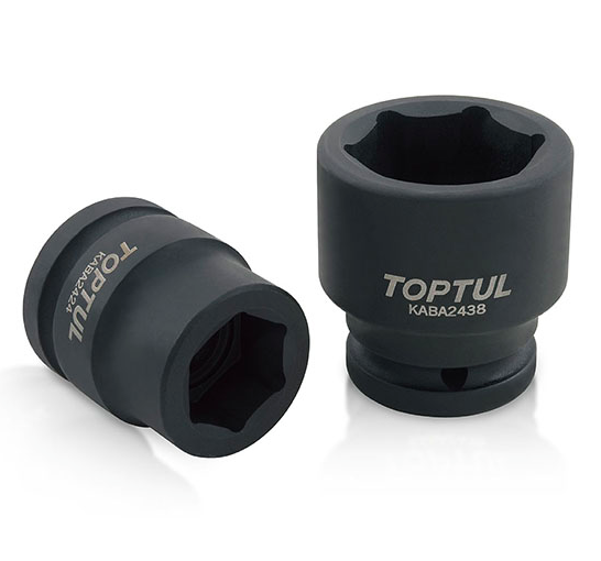 kunci Sock 3/4" DR. 6PT Flank Impact Sockets 26mm TOPTUL KABA2426-0