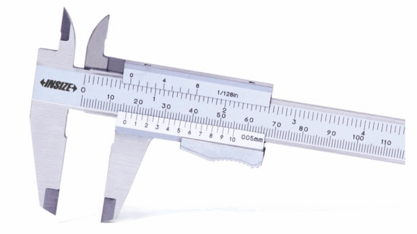 Jangka Sorong Vernier Caliper With Thumb Clamp 0-150mm/0-6" Insize 1223-1502-24045
