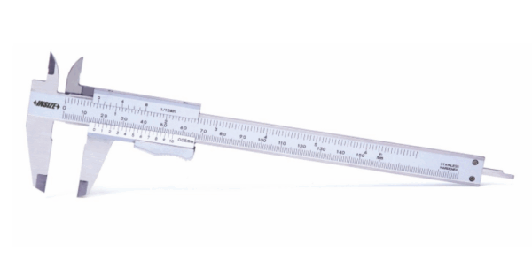 Jangka Sorong Vernier Caliper With Thumb Clamp 0-200mm/0-8" Insize 1223-2002-0