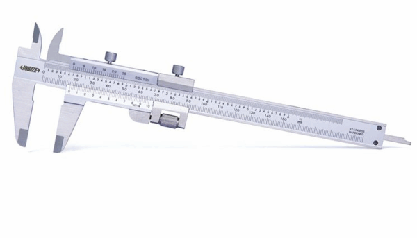 Jangka Sorong Vernier Caliper With Thumb Clamp 0-200mm/0-8" Insize 1223-200-0