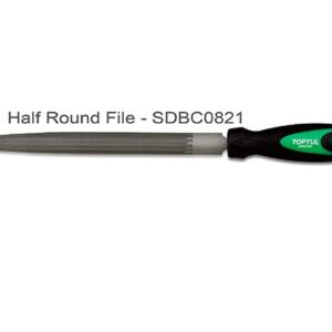 Alat Kikir Half Round File Tool 8 Inch Toptul SDBC0821-0