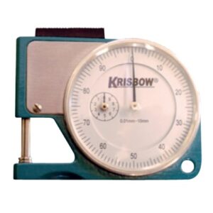 Dial Thickness Gage Pocket Type 0 ~ 10mm Krisbow KW0600114-0