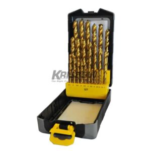 HSS Twist Drill Bits Set 1-13MM 25PC Krisbow 10085033-0