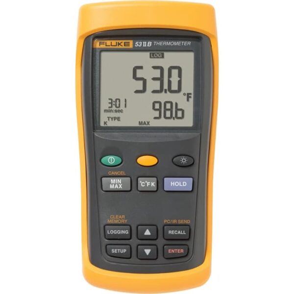 Temperature Logging Digital Thermometer Fluke 53 II B-0