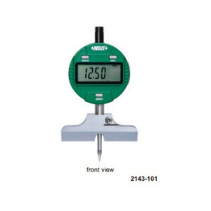 PENGUKUR KEDALAMAN DIGITAL DEPTH GAGE (60° KNIFE EDGE BASE) 0-12.7mm/0-0.5" INSIZE 2143-101-0