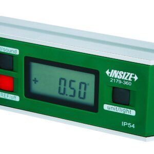 BUSUR DERAJAT DIGITAL LEVEL AND PROTRACTOR 0-360°(90°x4) INSIZE 2179-360-0
