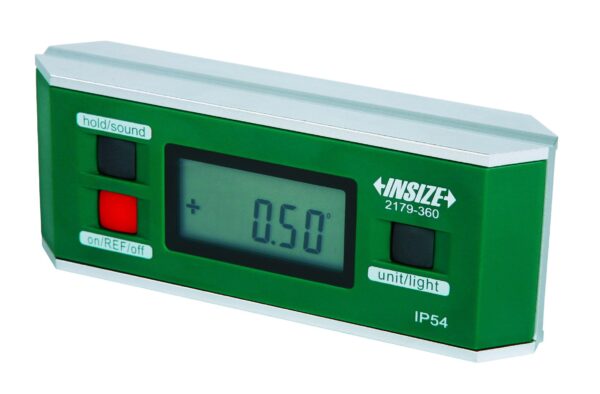 BUSUR DERAJAT DIGITAL LEVEL AND PROTRACTOR 0-360°(90°x4) INSIZE 2179-360-0