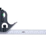 Penggaris Combination Square Set 0.5mm, 1/32" and 1mm, 1/64" Insize 2278-2-0
