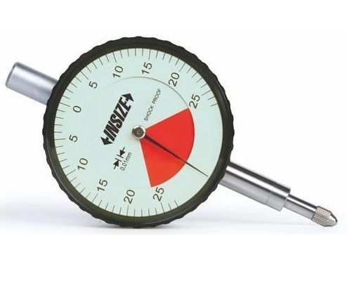 One Revolution Dial Indicator (Flat Back) 0.5mm Insize 2316-05F-0