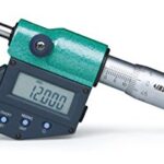 Digital Outside Micrometer (Friction Thimble, IP65) 0-25mm/0-1" Insize 3101-25FA-0