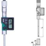 Digital Three Points Internal Micrometer (with setting ring) 6-8mm/0.24-0.31" Insize 3127-8-0