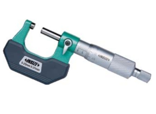 Outside Micrometer 0-25mm Insize 3202-25A-0