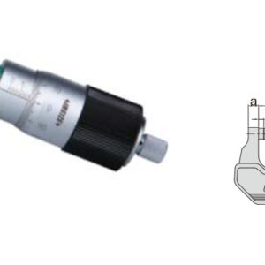 Quick Feeding Outside Micrometer 75-100mm Insize 3208-100B-0