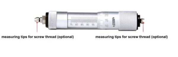 Internal Micrometer With Interchangeable Anvils 200-225mm Insize 3226-2251-0