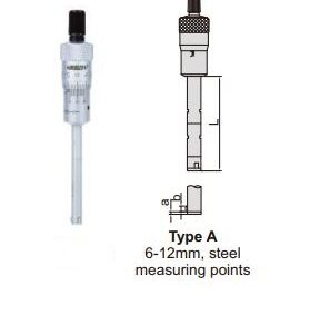 Three Points Internal Micrometer (with setting ring) 6-8mm Insize 3227-8-0