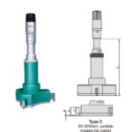 Three Points Internal Micrometer (without setting ring) 150-175mm Insize 3227-175-0