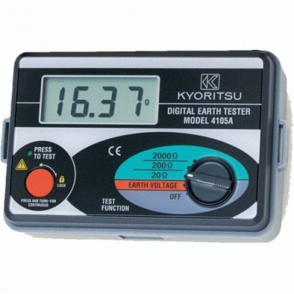 DIGITAL EARTH TESTER KYORITSU 4105A-0
