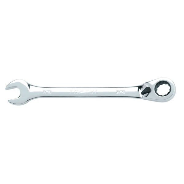 Kunci Kombinasi Reversible Ratchet Combination Wrench SAE 3/8 inch Toptul ADAA1212-0