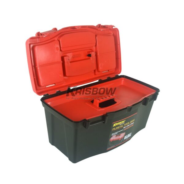 Tool Box 50x26x24CM Plastic Krisbow KW0103934-26058