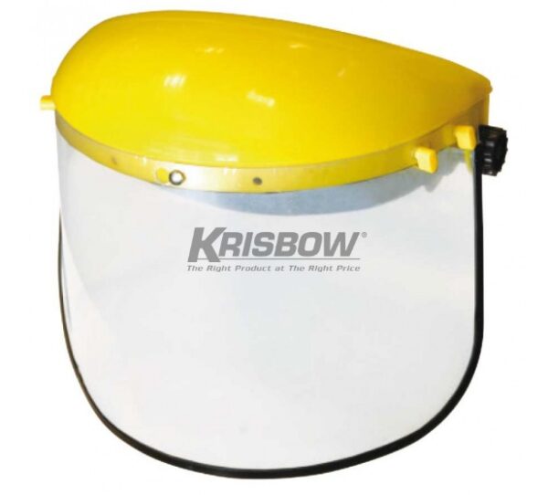 Pelindung Wajah Face Shield Head Gear With Clear Visor Krisbow KW1000315-25920