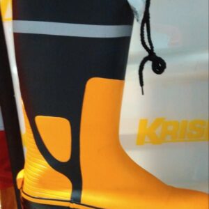 Sepatu Safety Boots Rubber (M/39-40) Orange Krisbow KW1000434-0