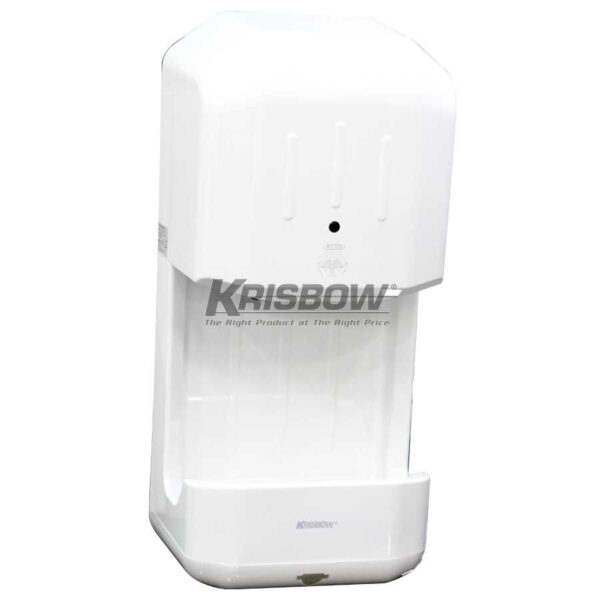 HIGH SPEED HAND DRYER WITH DRIP TRAY 880 W KRISBOW KW2001241-0