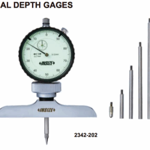 Dial Depth Gage 0-300mm Insize 2342-202-0