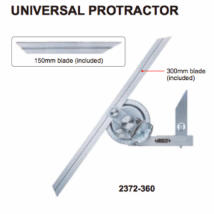 Universal Protactor 0-360 degree Insize 2372-360-0