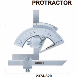 Protactor Range 0-320 degree Insize 2374-320-0