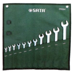 Kunci Ring Pas Set 11Pcs Combination Wrench Set Sata 09064-0