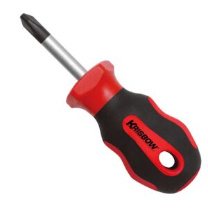 Obeng Stubby Screwdriver (+) 5X38MM Krisbow 10002006-0