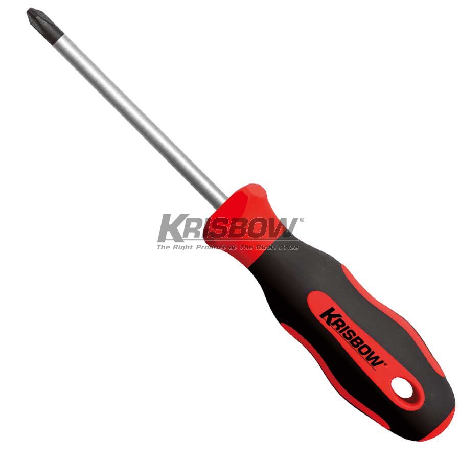 Obeng Screwdriver (+) 4.0X100MM Krisbow 10002008-0