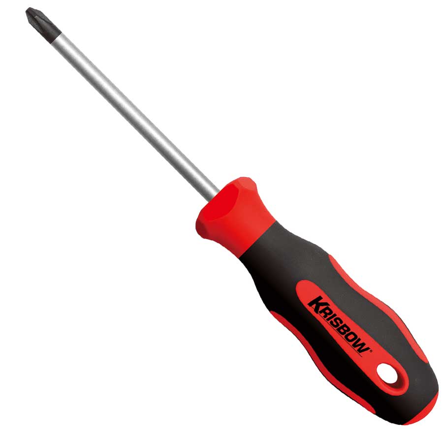 Obeng Screwdriver (+) 4.0X200MM Krisbow 10002009-0