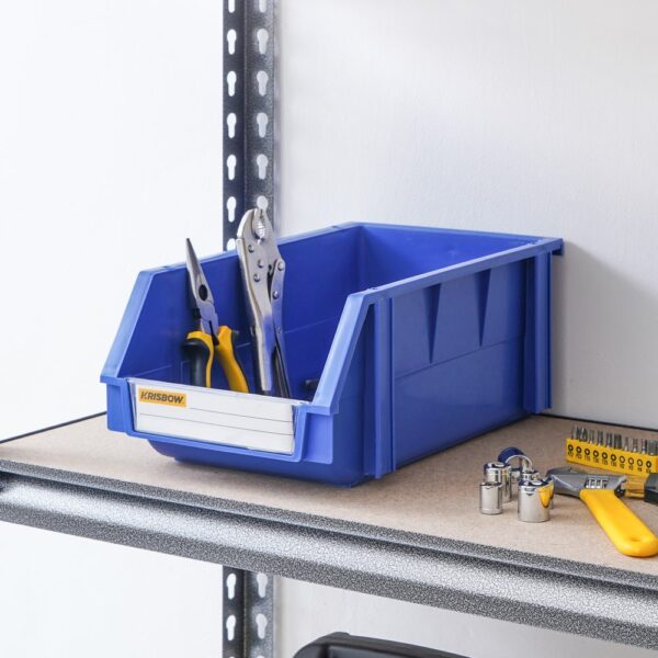 Storage Bin 200X340X155MM Blue Krisbow 10011444-39853