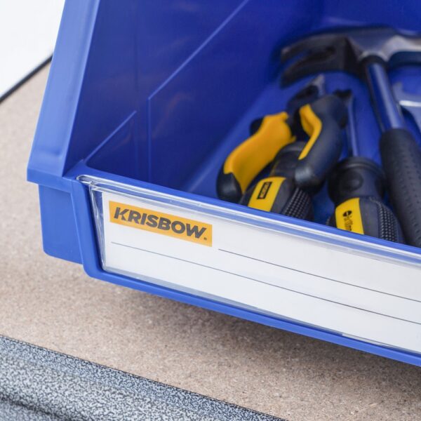 Storage Bin 200X340X155MM Blue Krisbow 10011444-39851