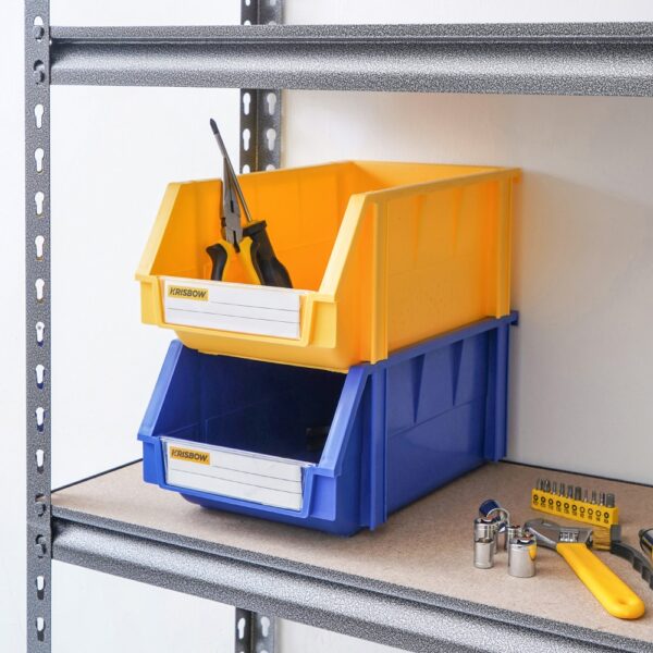 Storage Bin 200X340X155MM Blue Krisbow 10011444-39850