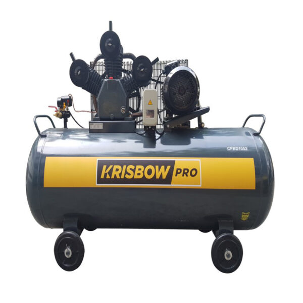 Kompresor Angin COMPRESSOR 10HP 520L 10BAR 380V 3PH KRISBOW 10029563-0