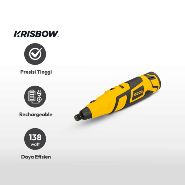 GERINDA MINI CORDLESS 3MM 12V LI KRISBOW 10085873-40037