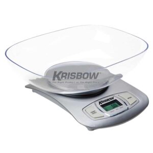 Timbangan Electronic Kitchen Scale 5 Kg / Bowl Pan Krisbow 10110674-0