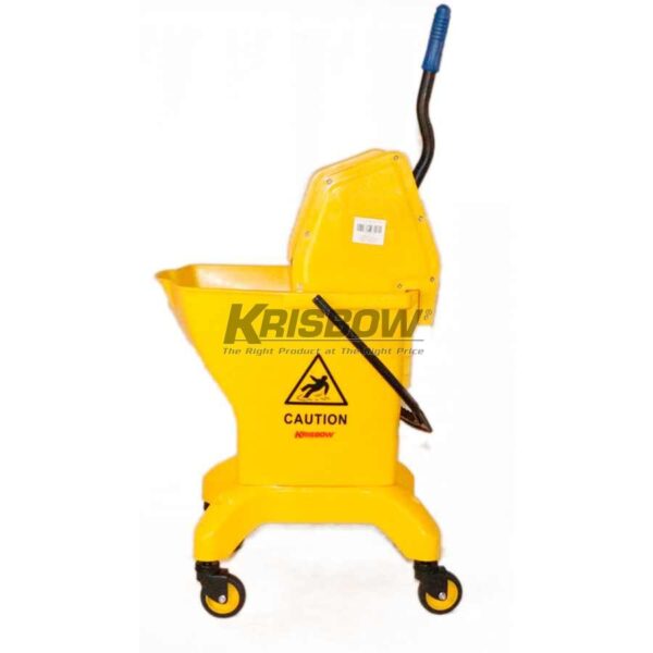 Bucket Wringer 28L One Pail Yellow Krisbow 10209005-0