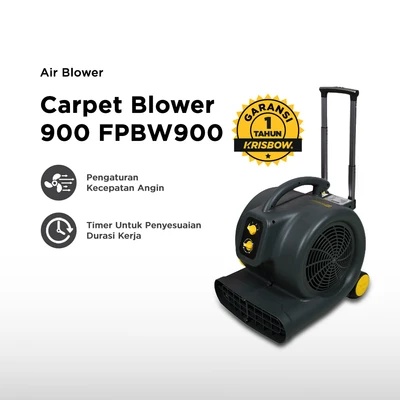 Blower Karpet 900 Watt Hitam Krisbow FPBW900